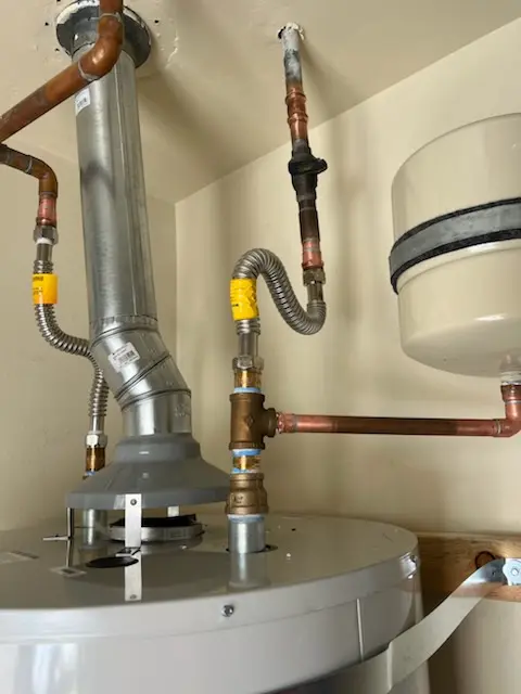 Water heater installation and plumbing repair in Flint